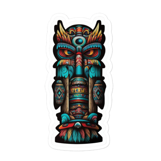 Totem Pole Sticker | Our Legacy Endures | Native American Art