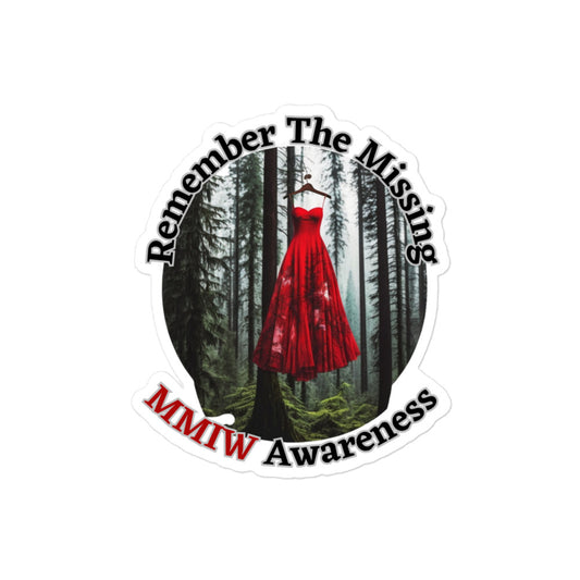 MMIW Sticker | Remember The Missing | Native American Art