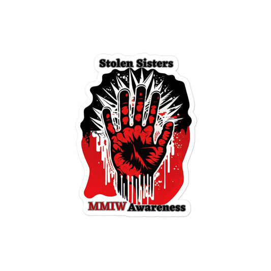 MMIW Sticker | Stolen Sisters | Native American Art